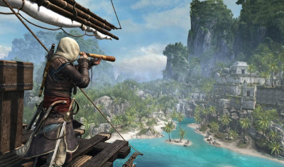 Assassin's Creed IV : Черный Флаг PS4 ( PlayStation Hits ) Русская версия от магазина Kiberzona72