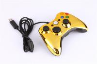 Геймпад проводной для Xbox 360 Chrome Gold ( cовместимый ) от магазина Kiberzona72