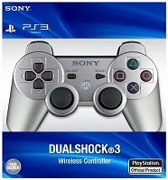 Беспроводной геймпад для PS3 ( Совместимый ) серебристый от магазина Kiberzona72