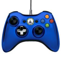 Геймпад проводной для Xbox 360 Chrome Blue ( cовместимый ) от магазина Kiberzona72