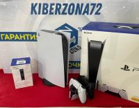 Игровая приставка SONY Playstation 5 ( PS5 )  2 геймпада + зарядное б\у от магазина Kiberzona72