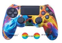 Чехол для геймпада силиконовый Dualshock 4 Граффити K ( Graffiti K ) от магазина Kiberzona72