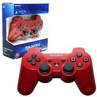 Беспроводной геймпад для PS3 ( Совместимый ) красный от магазина Kiberzona72