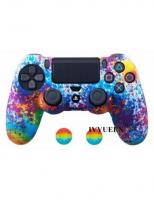 Чехол для геймпада силиконовый Dualshock 4 Арт всплеск ( Art Splash ) от магазина Kiberzona72