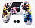 Чехол для геймпада силиконовый Dualshock 4 Граффити А ( Graffiti A ) от магазина Kiberzona72
