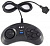 8-bit Controller ( форма Sega ) 15р широкий разъем от магазина Kiberzona72
