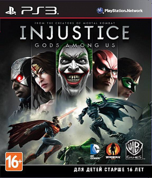 Injustice Gods Among Us PS3 рус.суб. б\у от магазина Kiberzona72
